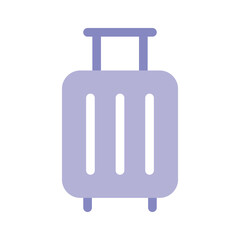 A suitcase icon representing travel, baggage, or vacation