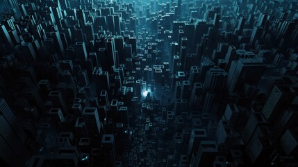 Futuristic Cityscape: An Urban Utopia