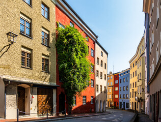old town of wasserburg am inn - bavaria