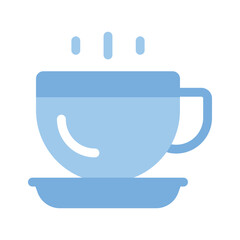 A hot coffee cup representing cafes or warm beverages vector design