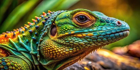 Fototapeta premium Majestic Collection of the World's Largest Lizards in Their Natural Habitat Captured in Stunning Detail