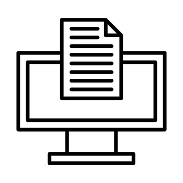 ENotes line icon