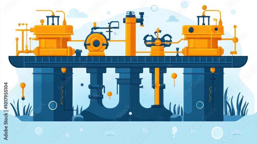 Poster Innovative Underwater Pipeline System with Advanced Machinery and Structure Design