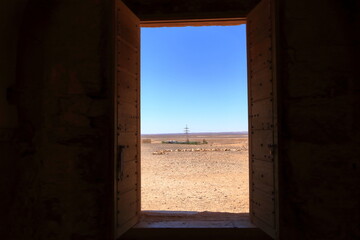 Qasr Kharana (sometimes Harrana, al-Kharanah, Kharaneh, Kharana or Hraneh), desert castle in...
