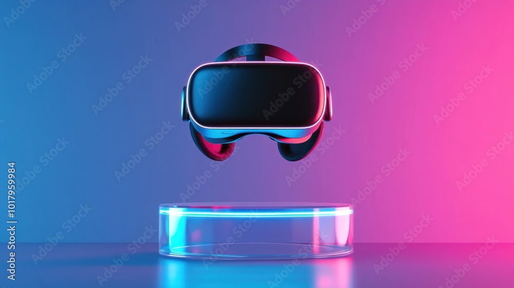 Poster exploring the future of entertainment the rise of virtual reality technology