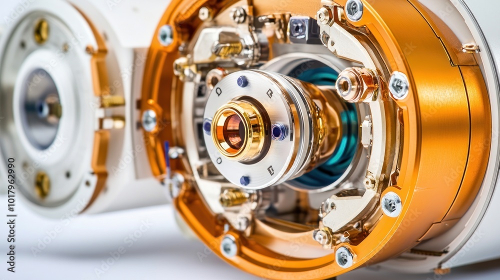 Poster Exploring the Intricate Design of Mechanical Components in Precision Engineering