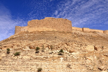 Crusader castle Shobak (Shawbak, Shoubak) in Montrael, Jordan