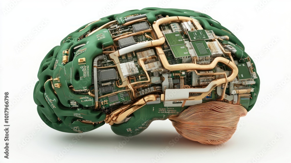Poster The Intersection of Technology and Human Intelligence Exploring the Future of Artificial Intelligence