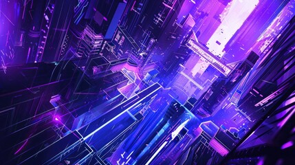 Neon Cityscape