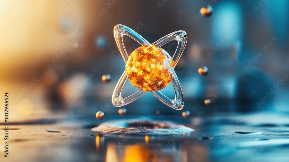 Poster Exploring the Intricacies of Atomic Structure The Building Blocks of Matter