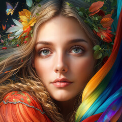 Top Art Nouveau Style illustrations 