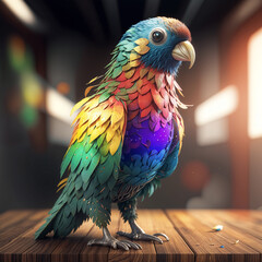 blue and yellow macaw