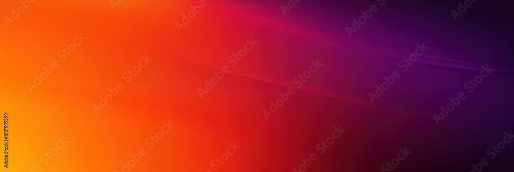 Poster a stunning gradient displays a blend of warm orange merging into cool purple hues, creating an eye-c