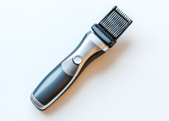 a hair clipper on a white surface


