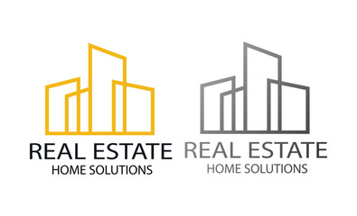 Building Logo Template Real Estate design