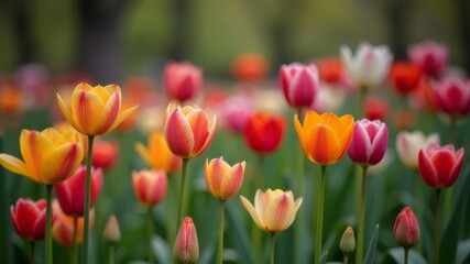 Close-up of flowers in a field