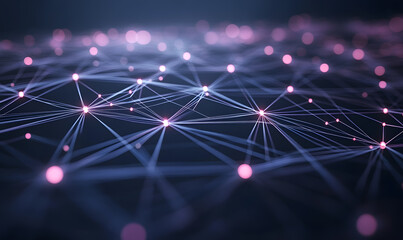 Futuristic Stock Market Chart with Glowing Data or Dynamic Financial Timeline for graphic background