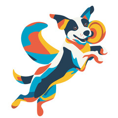 cute animal illustrations for children's clothing screen printing