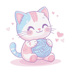 cute animal illustrations for children's clothing screen printing