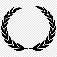 Wreaths and branches with leaves. Hand drawing laurel wreaths and branches collection. Laurels wreaths, swirls, twigs and flower ornaments. Herbs, flowers and plants elements. Design elements.