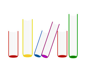 Flat illustration of book image set, book set images Vector flat illustration