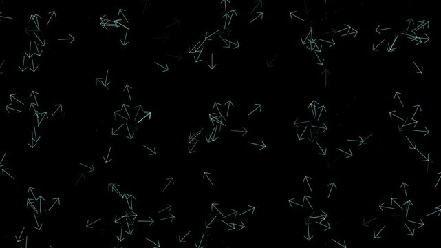 Concentric Arrow Merging Focus Background
