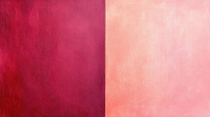 Fototapeta premium Contrasting Shades of Red and Pink Canvas