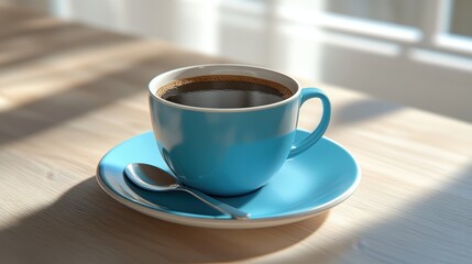 The Blue Coffee Cup