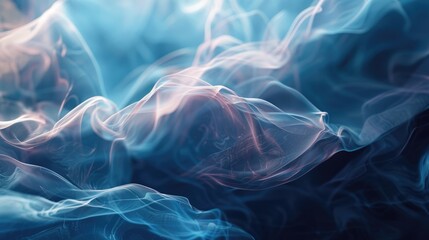 Fototapeta premium Mesmerizing translucent shapes that morph and transform in a dreamlike sequence
