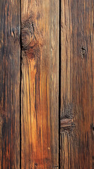 Naklejka premium Rustic Wood Texture with Detailed Grain and Warm Tones 