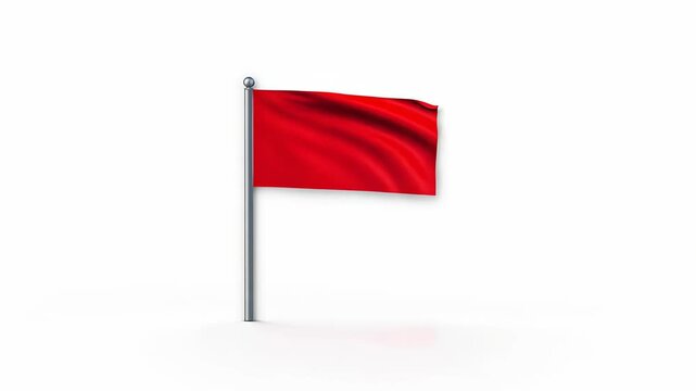 3d red flag