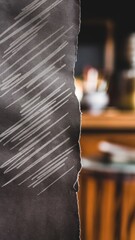 Textured Paper with Blurred Background Elements