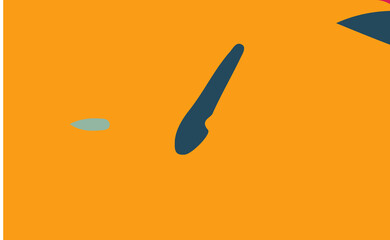 Abstract background with Untidy Shapes