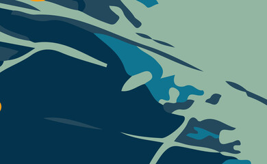 Naklejka premium Abstract background with Untidy Shapes