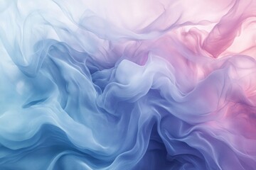 Obraz premium Serene Abstract Swirls of Soft Colors