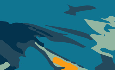 Abstract background with Untidy Shapes