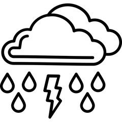 Thunderstorm Icon