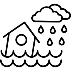 Flash Flood Icon