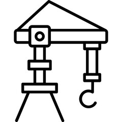 Harbor Crane Icon