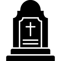 Obraz premium Grave Icon