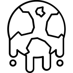 Global Warming Icon