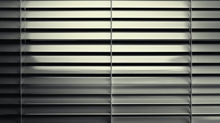 Obraz premium Window blinds with a clear background.