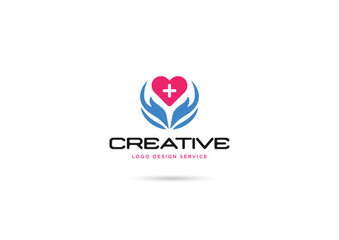 Medical logo clinic logo or care Logo