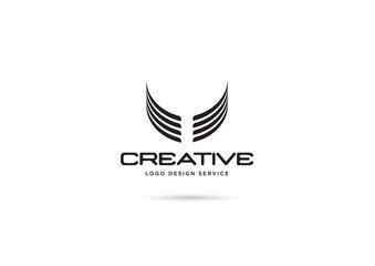 Eagle Wings Logo Template