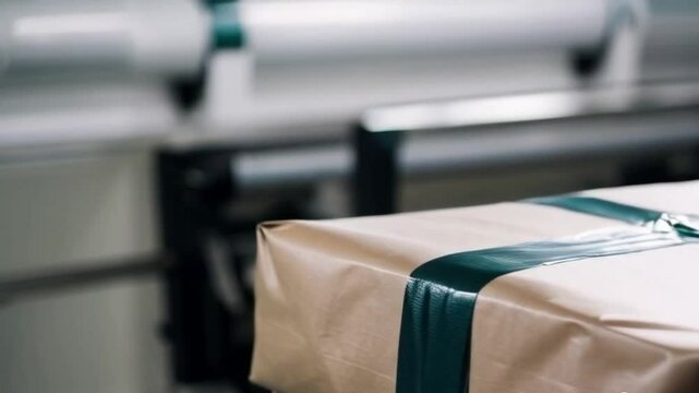 bread that has been wrapped and ready to be delivered to the buyer
