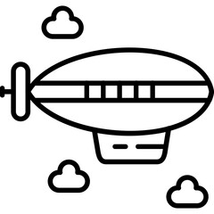 Zeppelin Icon © Canvasdazzle
