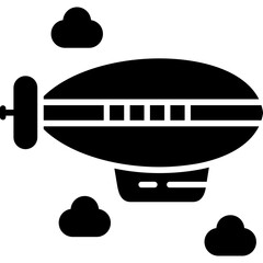 Zeppelin Icon © Canvasdazzle