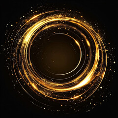 Neon circle on a dark background, glowing circle, Set of glowing frame designs in blue, pink, yellow, abstract mandala bright colored circle background. Collection of glowing neon lights on a dark bac