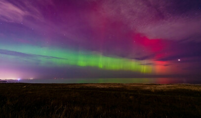 Aurora borealis, South Shields 07-10-24