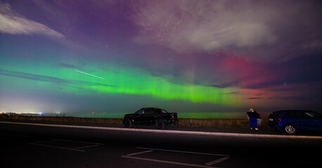 Aurora borealis, South Shields 07-10-24